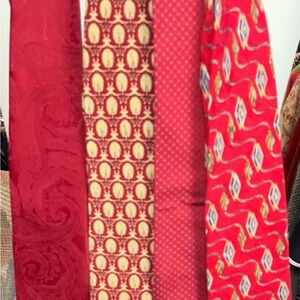 MEN TIES 5 TOTAL Robert Talbot/Met Museum/Tommy Hilfiger/Wembly/ Polo 1214